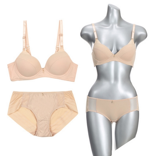 노와이어 브라 드로즈 세트 BAZ546_SETDRZ_SKN