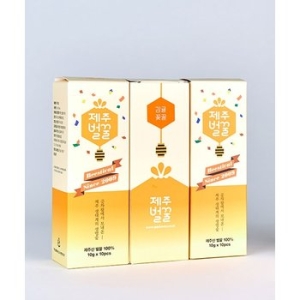 제주벌꿀 감귤꽃 꿀 스틱 10g 10입 빠른배송