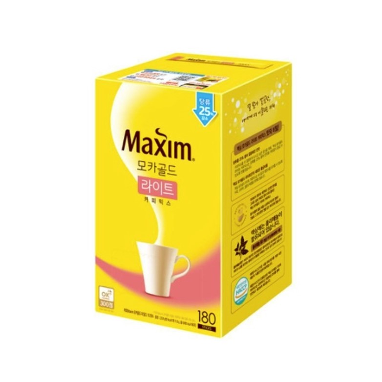 동서식품 맥심 모카골드 라이트 커피믹스 180개입 (2개)