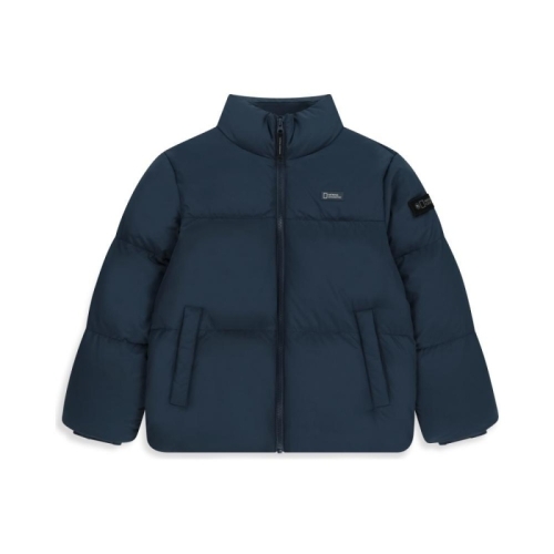 내셔널지오그래픽 키즈 레이만 덕 다운 점퍼 GRAY NAVY K254UDW020GN_이미지