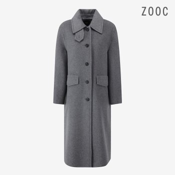 대현 ZOOC 캐시미어 울 블랜디드 발마칸 싱글 코트 MG_V254MSG964
