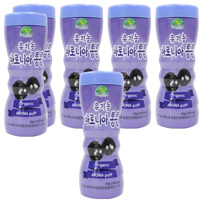 오가닉스토리 유기농 아로니아통통 40g (6개)_이미지