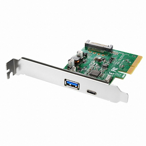 이지넷유비쿼터스 넥스트 USB 3.1 Type C/A PCIe 카드 (NEXT-323TCA)_이미지