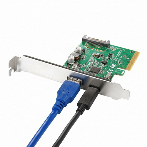 �������������ͽ� �ؽ�Ʈ USB 3.1 Type C/A PCIe ī�� (NEXT-323TCA)