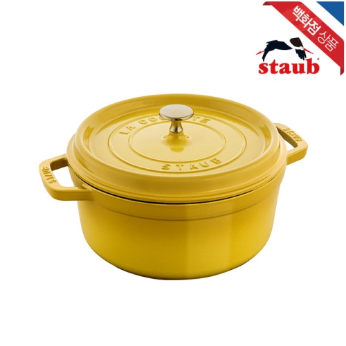 스타우브  원형 꼬꼬떼 시트롱(ST1024122)[24cm]