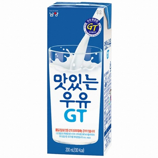 남양유업 맛있는우유 GT 멸균 200ml (40개)_이미지