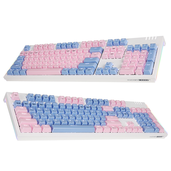 ���� HACKER K8300 ī�ϱ��� ������� ���̵� RGB ũ����Ż ���� ���̹� Ű����