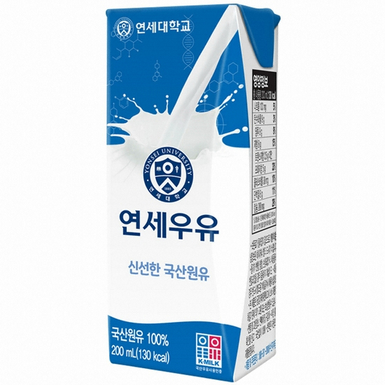 연세우유 멸균우유 200ml (72개)_이미지
