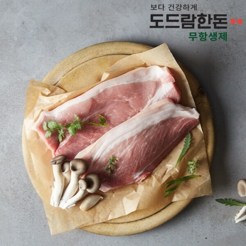 도드람푸드 도드람한돈 무항생제 앞다리 구이용 500g (1개)_이미지