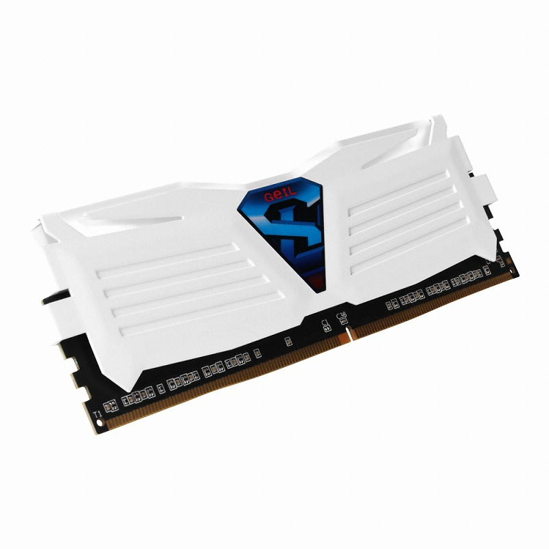 GeIL DDR4-2400 CL17 SUPER LUCE WHITE 화이트 패키지 (8GB(4Gx2))_이미지