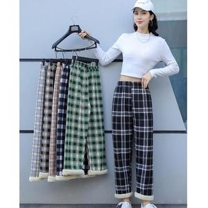 울바 S5WXA56 겨울 밴딩 여성겨 지 팬츠 보온 따뜻한_이미지