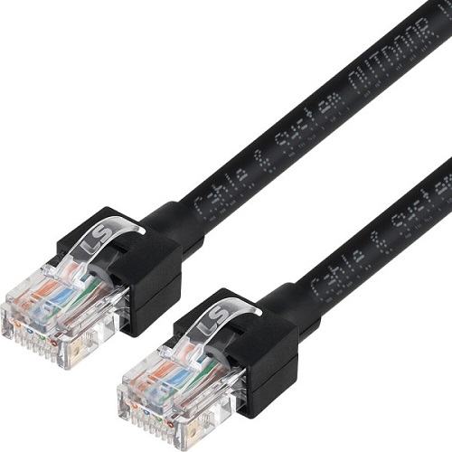 LS전선 CAT.5E UTP 옥외용 랜케이블 (20m, NMX-LS5200XBKZ)_이미지