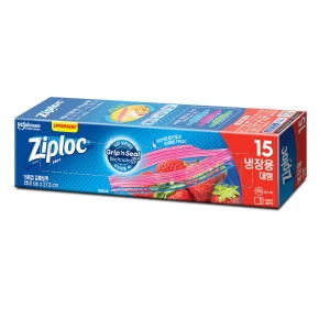 지퍼락 이지오픈탭 냉장용 (대) 15매