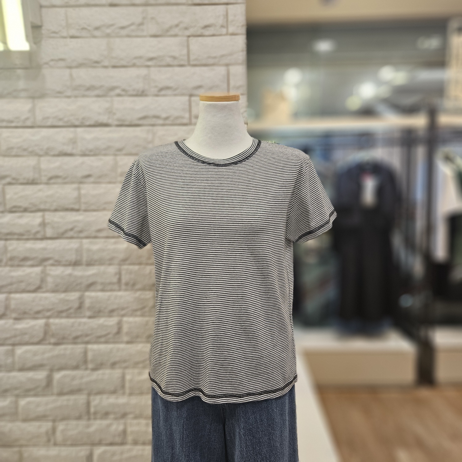 트렌드컬렉션 배색 오바로크 ST티 TRRA25841