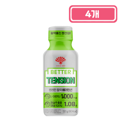 동화약품 배러 텐션 120ml (4개)_이미지