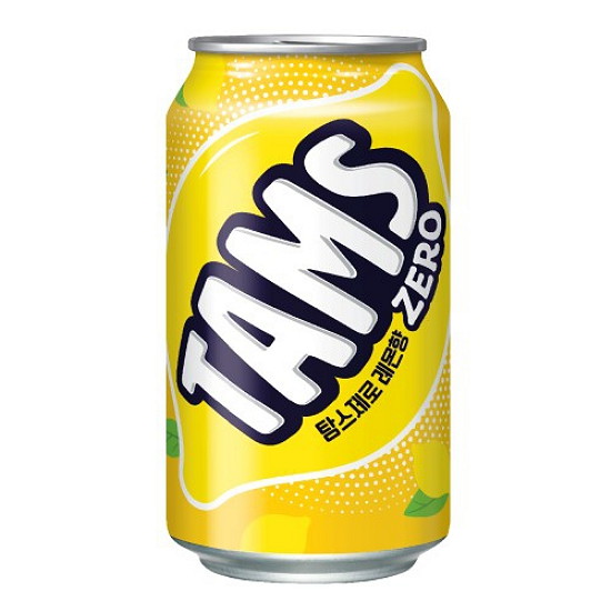 롯데칠성음료 탐스 제로 레몬향 355ml (48개)
