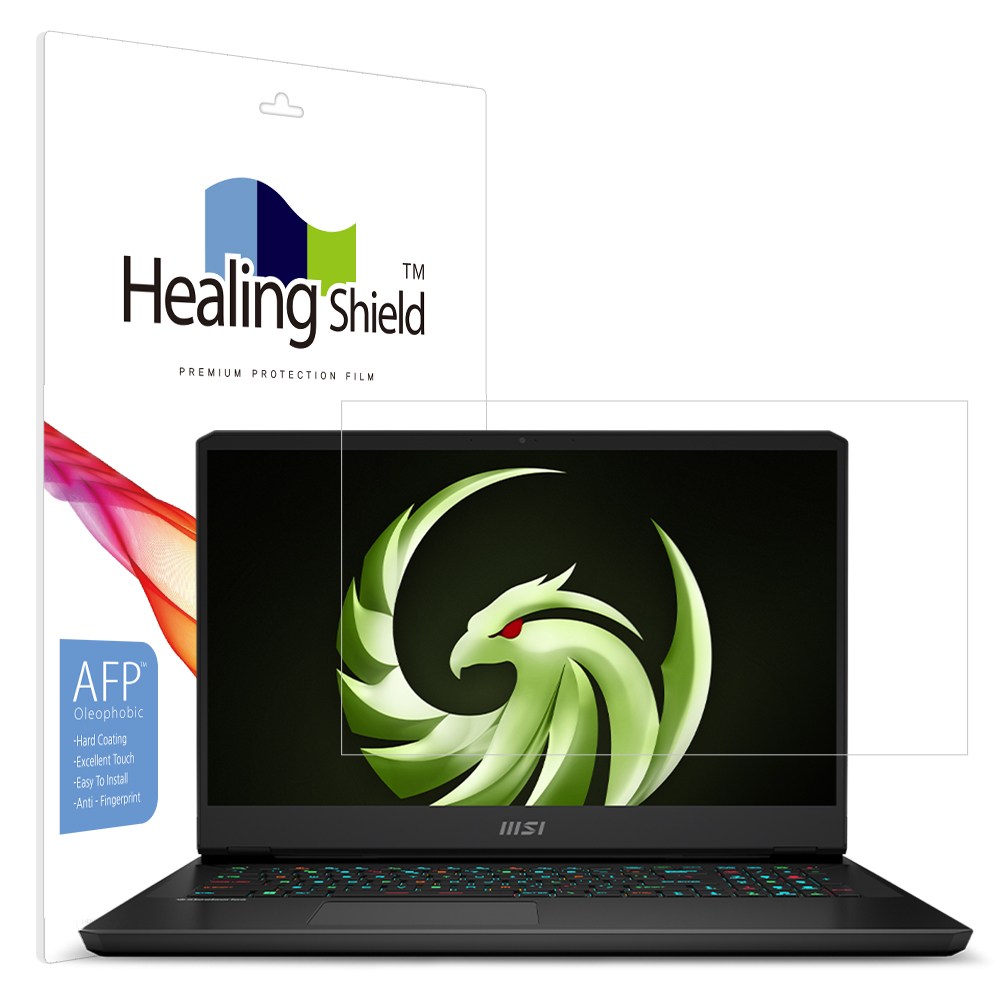 폰트리 힐링쉴드 MSI 알파 17 C7VG 올레포빅 고광택 액정보호필름