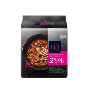 하림 더미식 오징어라면 130g (4개)