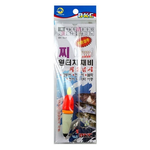 백경산업 BK-334 찌원터치 채비이미지입니다. 누르면 해당 게시물로 새창이동합니다.