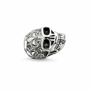 토마스사보 비즈 SKULL WITH LILY_K0239-637-12