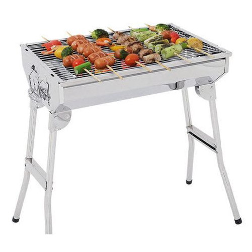 꾸버스 포터블 스텐 바베큐 그릴 베이직 XL_이미지