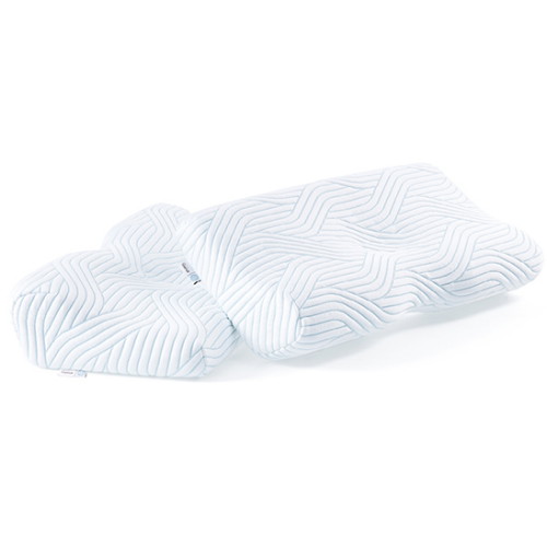 템퍼 에르고 플러스 베개 스마트쿨 (M, 54x32x6/11cm)_이미지