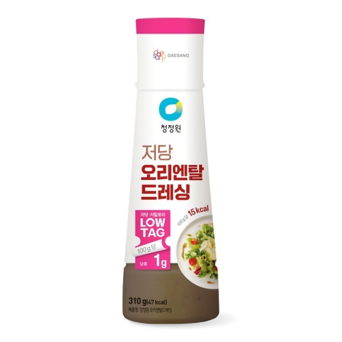 대상 청정원 저당 오리엔탈드레싱 310g (4개)