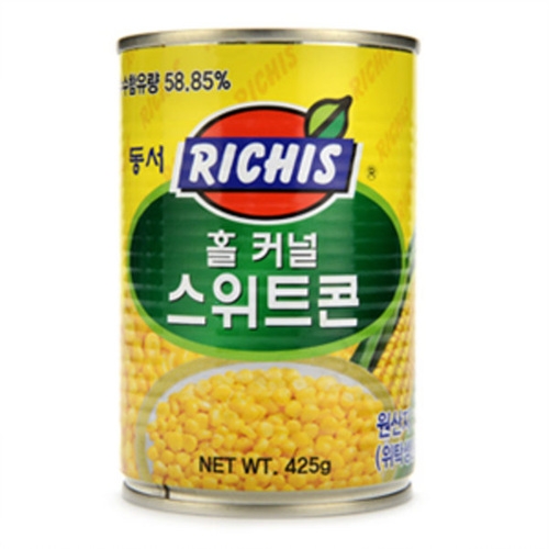 동서식품 리치스 홀 커널 스위트콘 425g (1개)