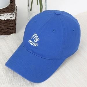 마이 로고 봄 여름 초록 야구 운동 볼캡 모자