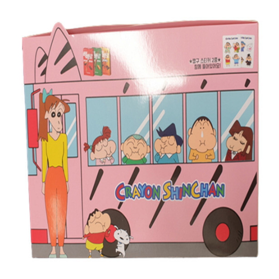 롯데웰푸드 짱구 빼빼로버스 빼빼로 10개입 444g (6개)