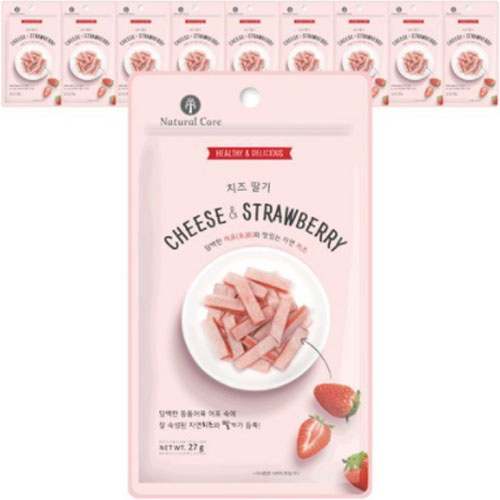네츄럴코어 치즈브림 딸기 27g (10개)_이미지
