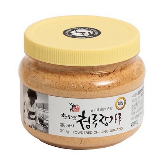 상촌식품 권기옥 명인의 손맛 황토방 청국장가루 200g (1개)_이미지
