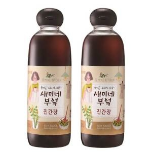 샘표 새미네부엌 진간장 830ml (2개)_이미지