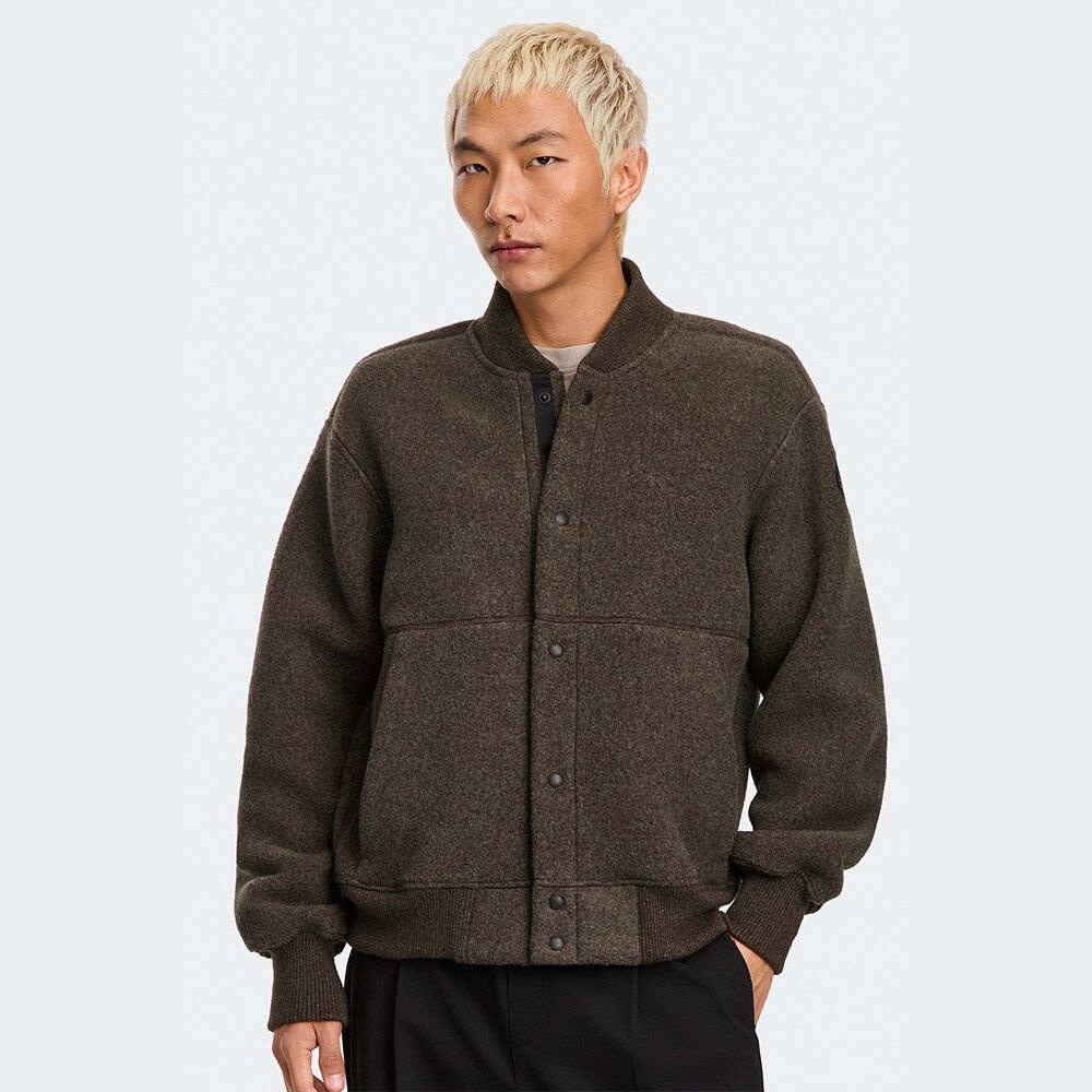 남성 허드슨 플리스 봄버 Coffee Brown _Q265AMJB02CWN