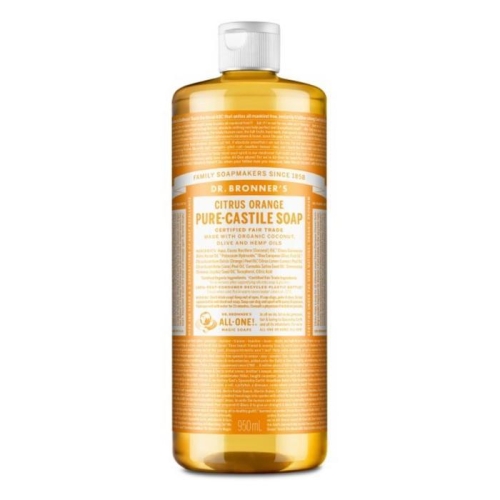 닥터브로너스 시트러스 오렌지 퓨어 캐스틸 솝 950ml (4개)