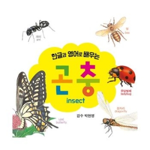 한글과 영어로 배우는 곤충  보드북