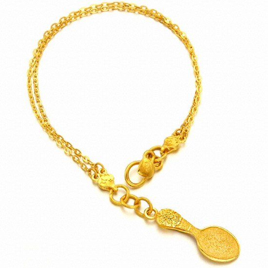 골드리카 아기금수저 목걸이/팔찌 3.75g(선택1)_이미지