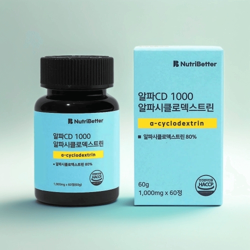 뉴트리베러 알파CD 알파시클로덱스트린 60정