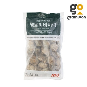 그램원 비자숙 피바지락 40/60 500g 바지락살 조개살 냉동