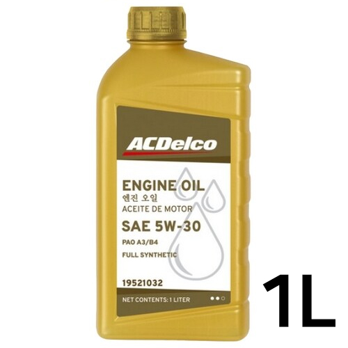 GM ACDelco 순정 프리미엄 5W30 1L (4개)_이미지