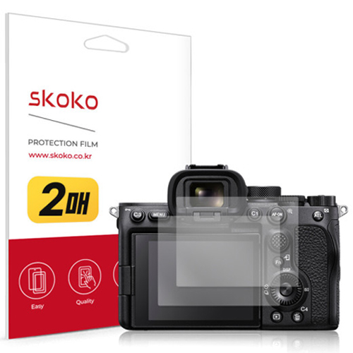 스코코 SONY A7S III용 슬립 올레포빅 액정보호필름_이미지