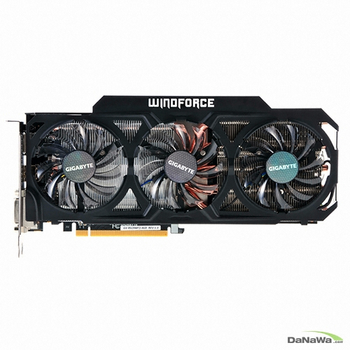 GIGABYTE 라데온 R9 290 WF3 D5 4GB WINDFORCE METAL_이미지