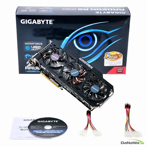GIGABYTE �󵥿� R9 290 WF3 D5 4GB WINDFORCE METAL