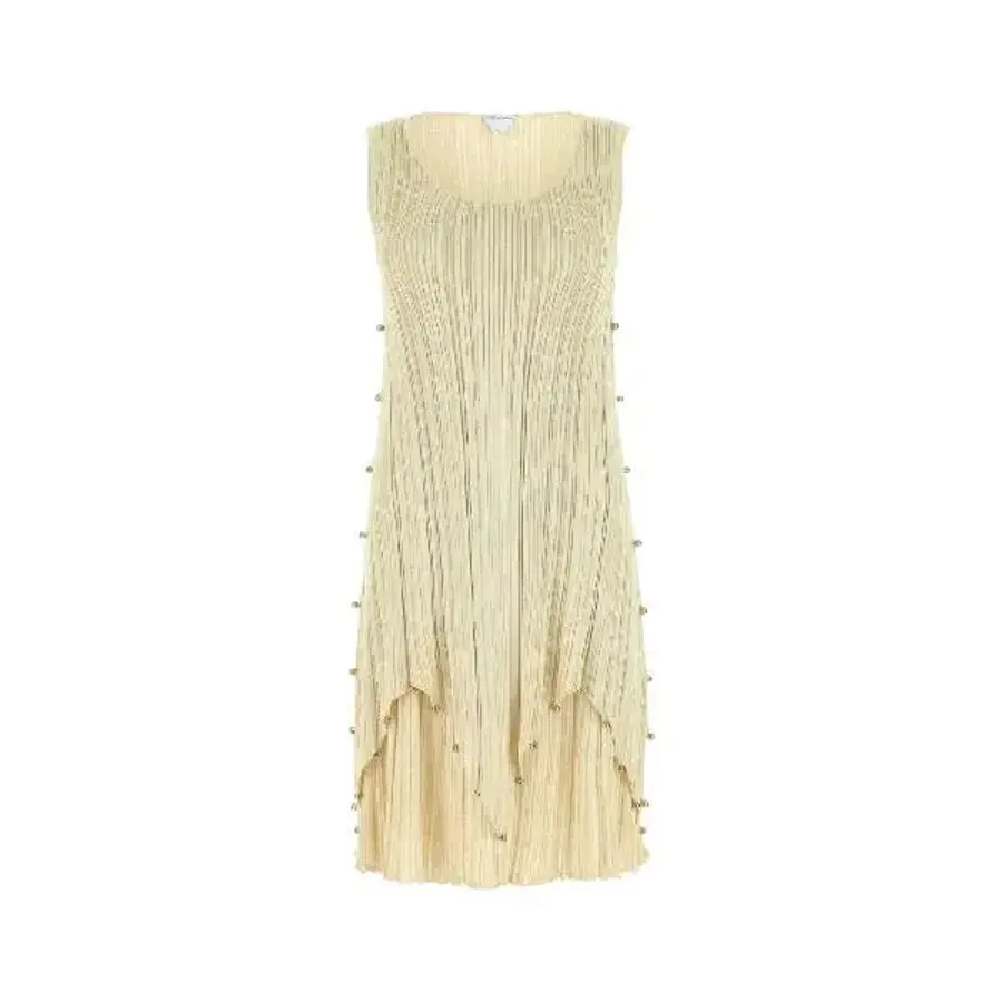 보테가베네타 골드톤 polyester blend 드레스 721738V2I607112 T