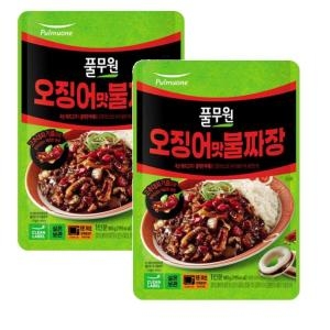 풀무원 오징어맛불짜장 180g (2개)