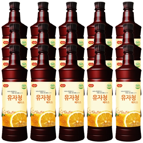 광야식품 유자청베이스 970ml (15개)