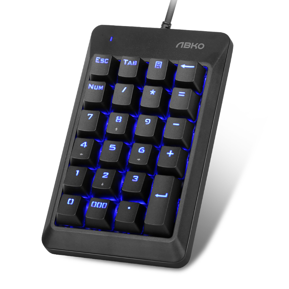 ���� HACKER K523 ���� �౳ȯ LED Ű�е�