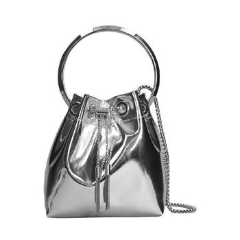 태슬 디테일링 버킷 백 J000147189-SILVER 149757288