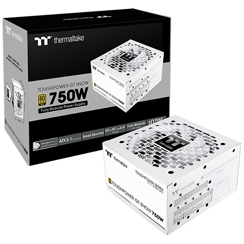 써멀테이크 터프파워 GT Snow 750W GOLD 풀모듈러 ATX3.1