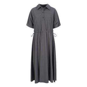 라펠 소로브 드로우스트링 셔츠 드레스 LOMO263_이미지